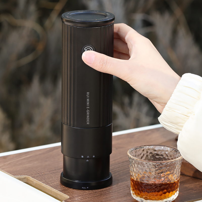 Coffee Grinder Burr - ZeroHero Mini Coffee Grinder Portable Small