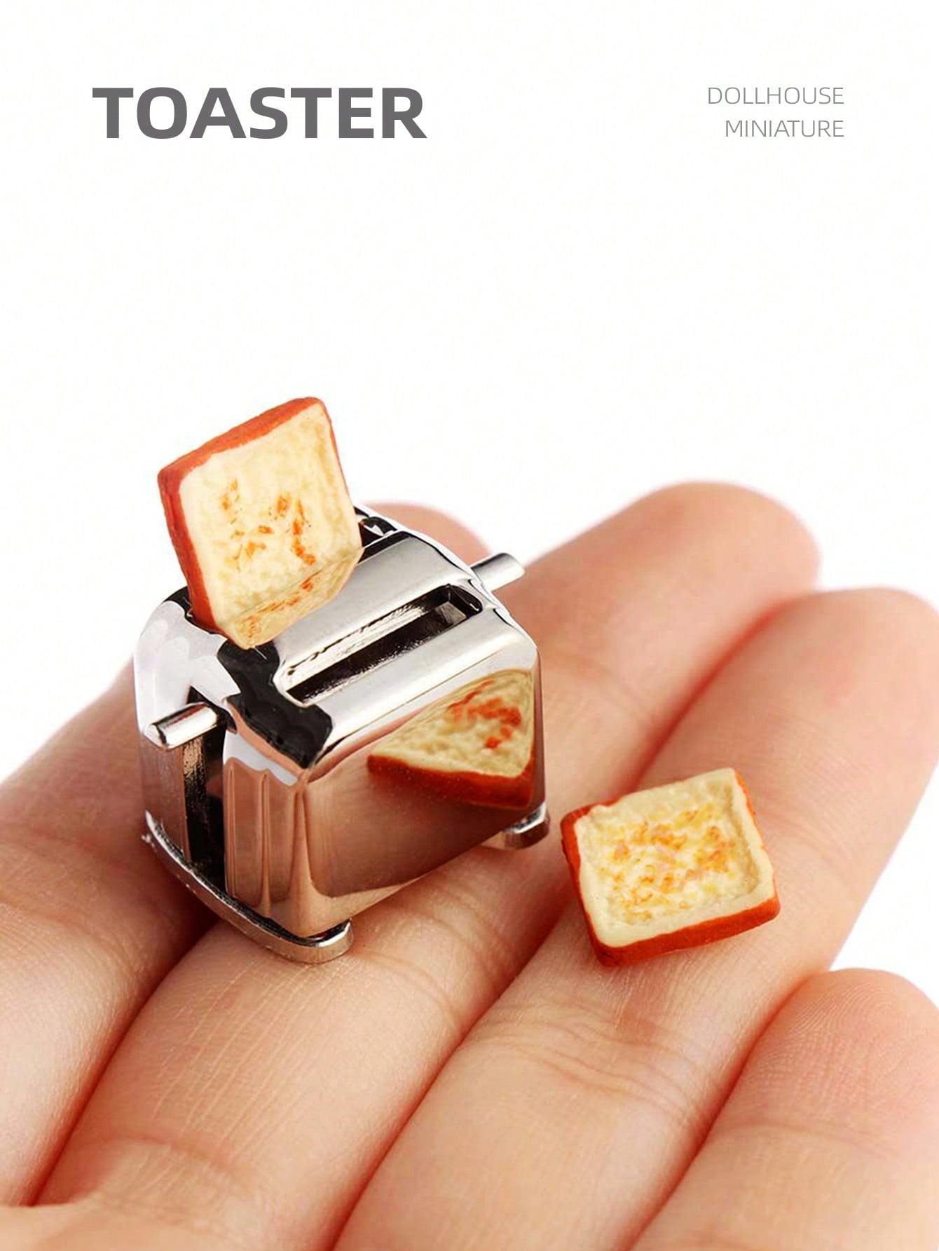 1:12 Dollhouse Miniature Toast - Kitchen Appliances Store 评论和价格
