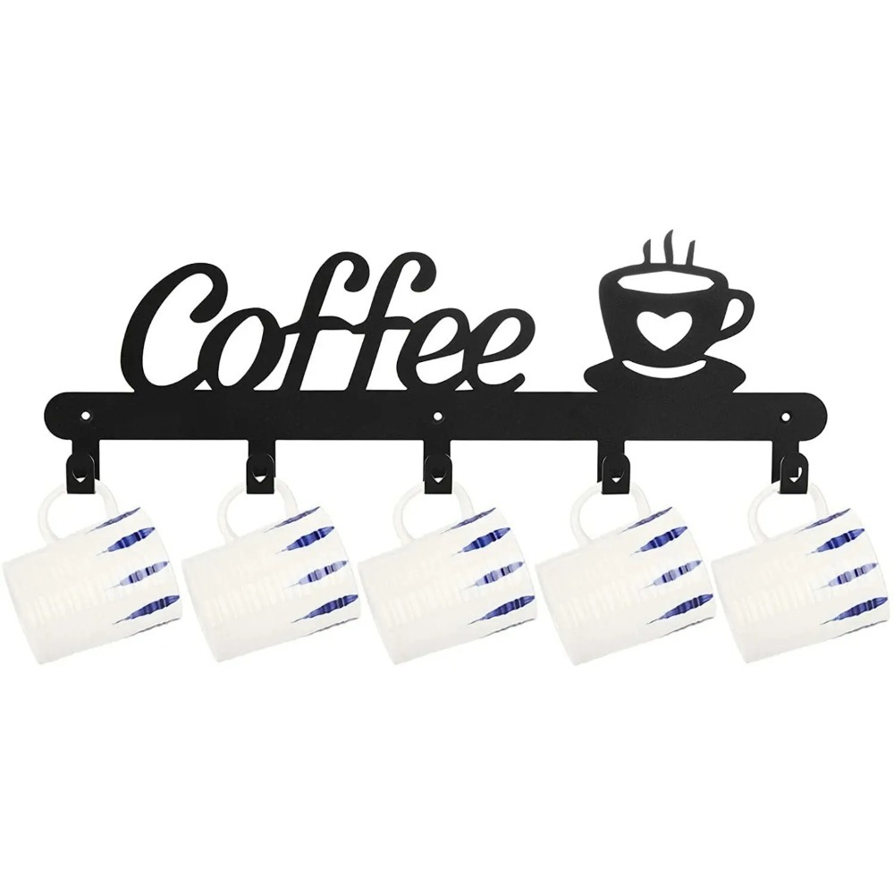 Metal Wall Mounted Coffee Mug  - Kitchen Appliances Shelves 评论和价格
