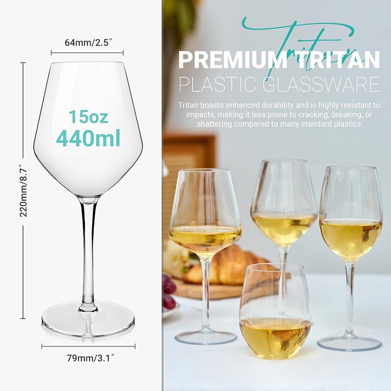 MICHLEY 15oz Unbreakable Trita - Kitchen Appliances Luxury 评论和价格