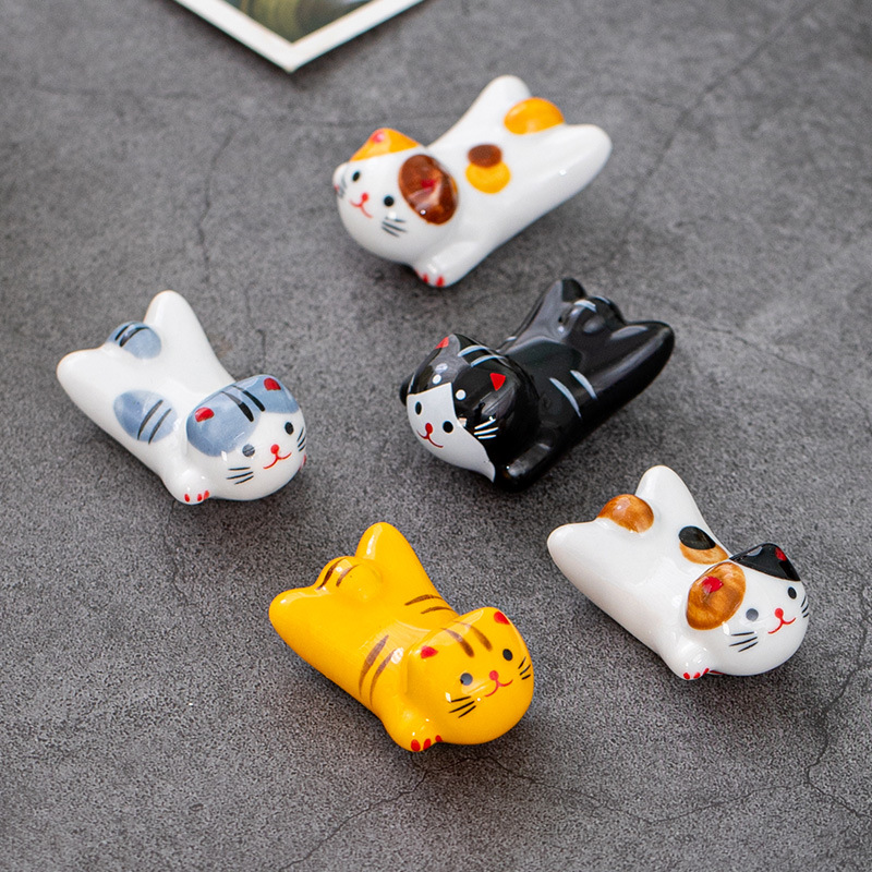 Flying Cat Ceramic Chopstick R - Kitchen Appliances Shelves 评论和价格