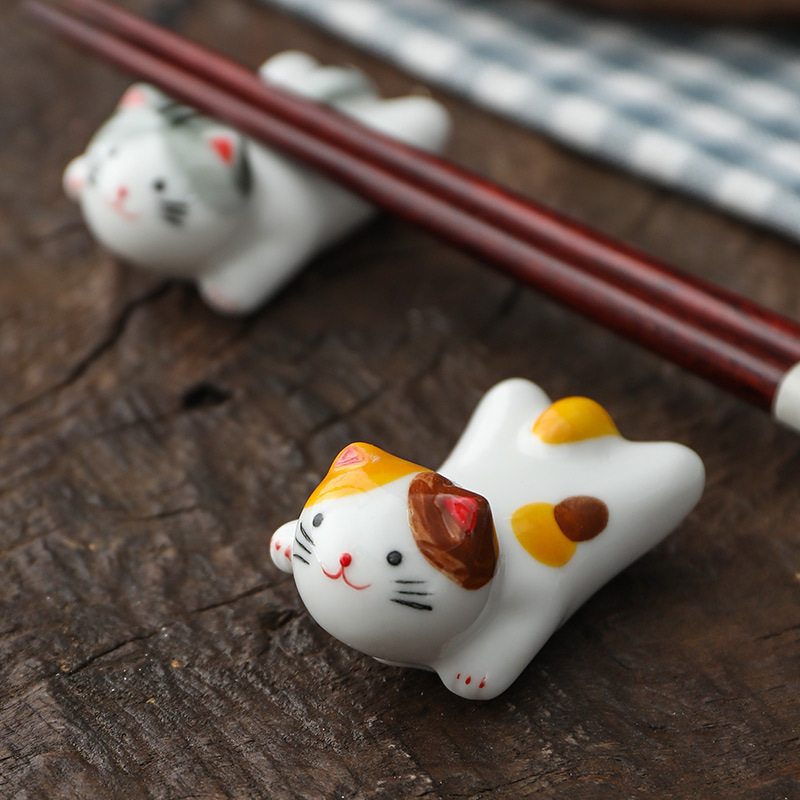 Flying Cat Ceramic Chopstick R - Kitchen Appliances Shelves 评论和价格