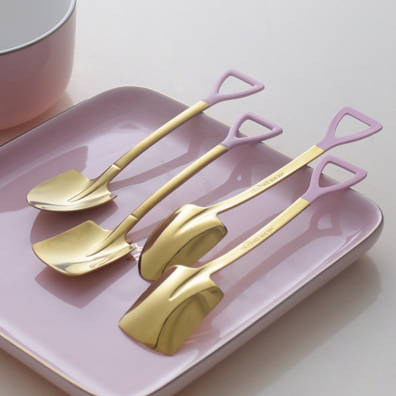 Luxury Pink Gold Spoon Cutlery - Kitchen Appliances Luxury 评论和价格