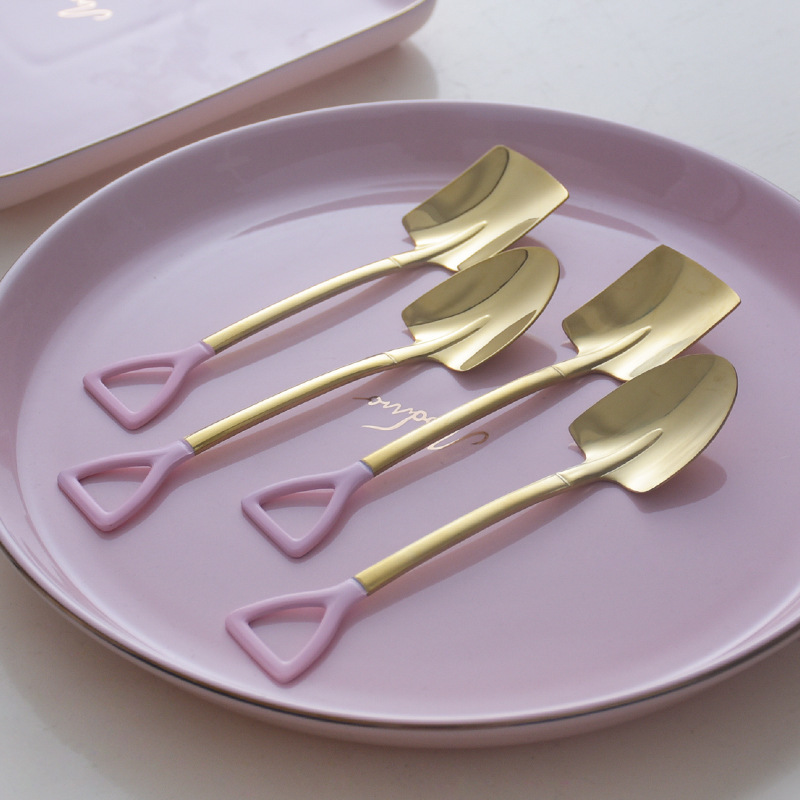 Luxury Pink Gold Spoon Cutlery - Kitchen Appliances Luxury 评论和价格