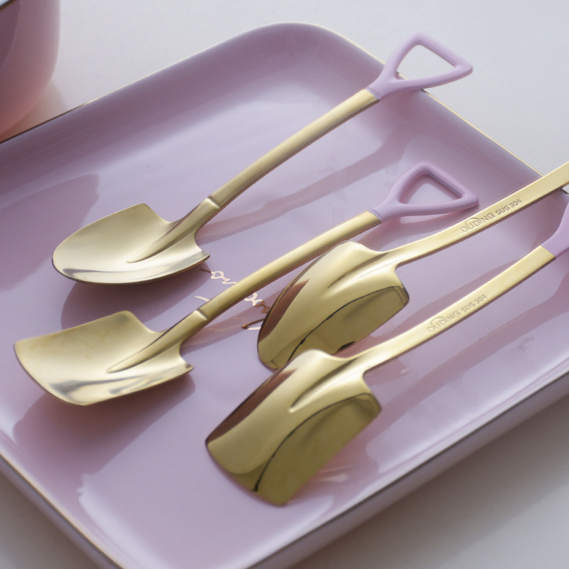 Luxury Pink Gold Spoon Cutlery - Kitchen Appliances Luxury 评论和价格