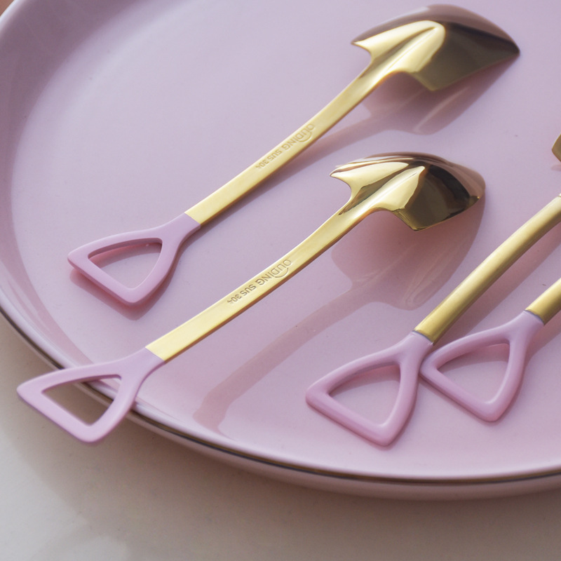 Luxury Pink Gold Spoon Cutlery - Kitchen Appliances Luxury 评论和价格