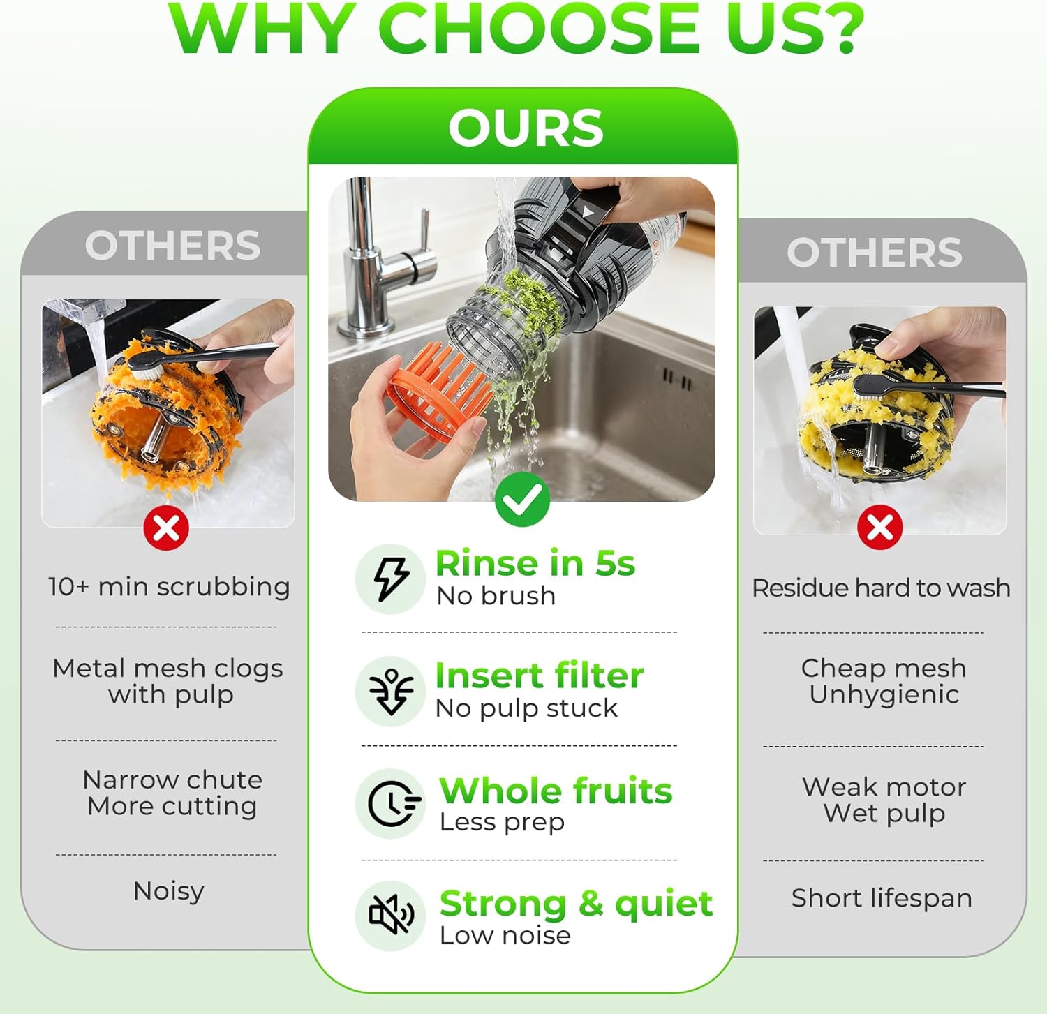 Slow Masticating Cold Press Ju - Juicer Cold Press Slow 评论和价格