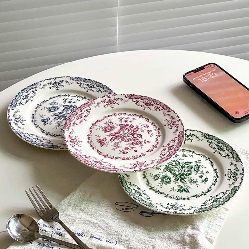 Dinner Set Retro Nordic Flower - Kitchen Appliances Luxury 评论和价格
