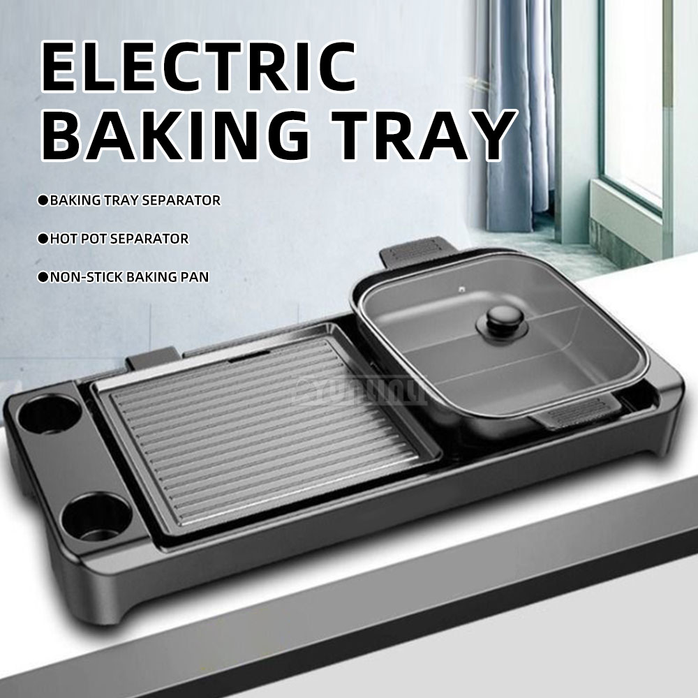 Electric Barbecue Hotpot Stove - Kitchen Appliances Electric 评论和价格