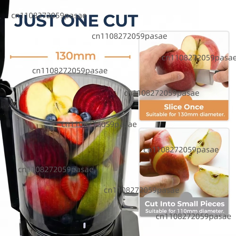 Maximum power 680W wide-mouthe - Juicer Cold Press Slow 评论和价格
