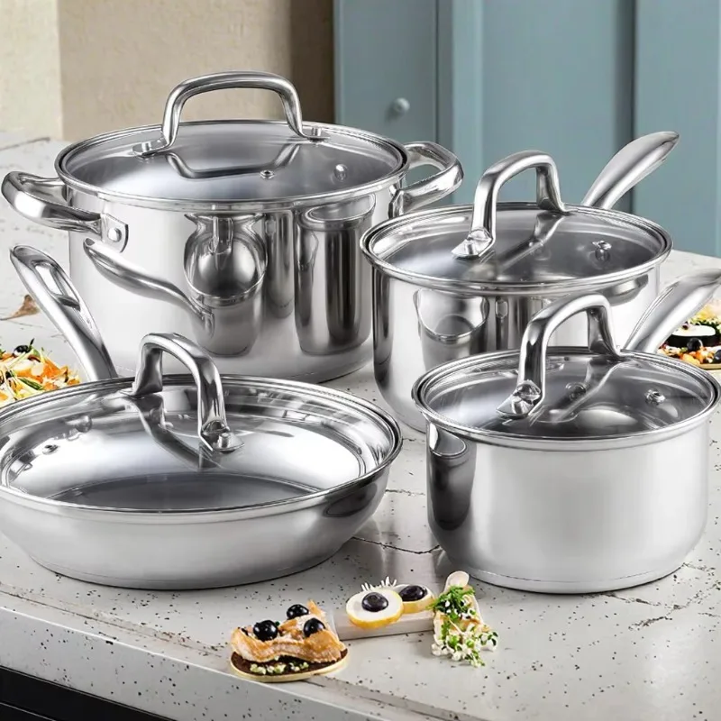 8-Piece high-quality stainless - Kitchen Appliances Luxury 评论和价格