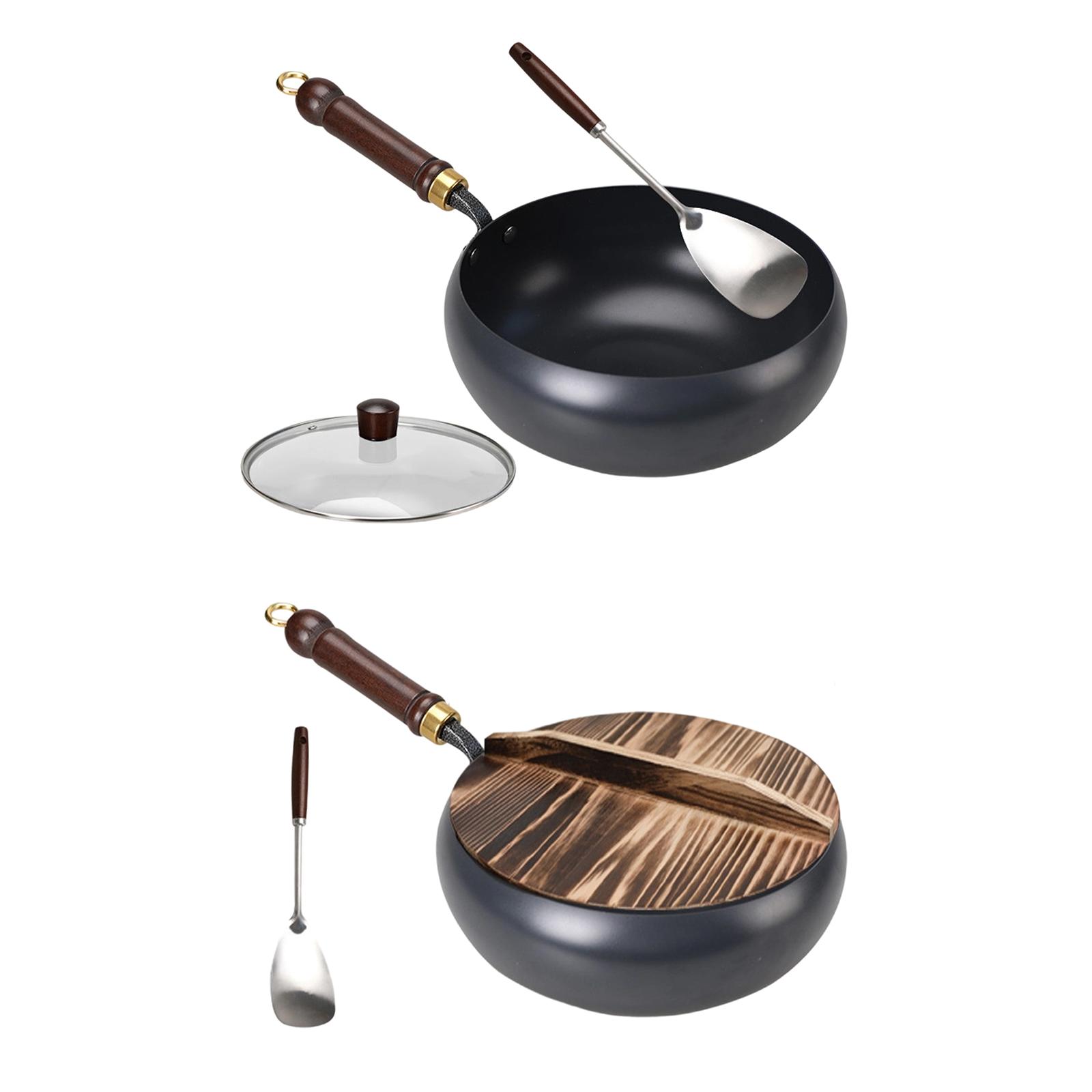 Stir Fry Wok Nonstick Iron Fla - Wok Electric Flat 评论和价格