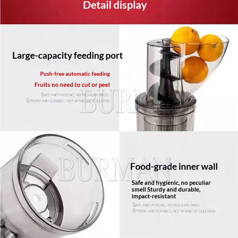 500W Commercial High Productiv - Juicer Cold Press Slow 评论和价格
