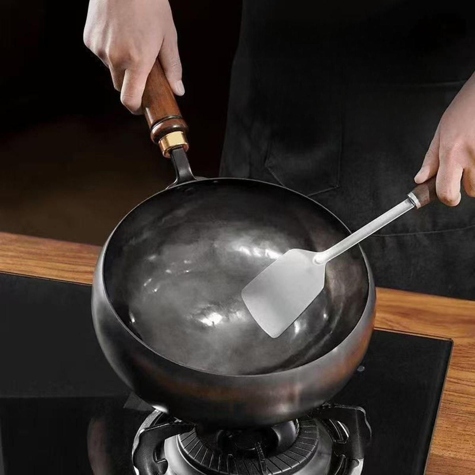 24cm Fine Iron Wok Pan  Stir F - Wok Electric Flat 评论和价格
