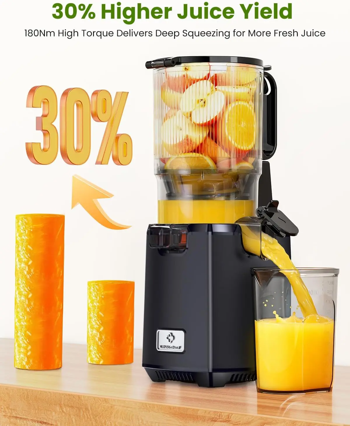 Cold Press Juicer - 250W Juice - Juicer Cold Press Slow 评论和价格
