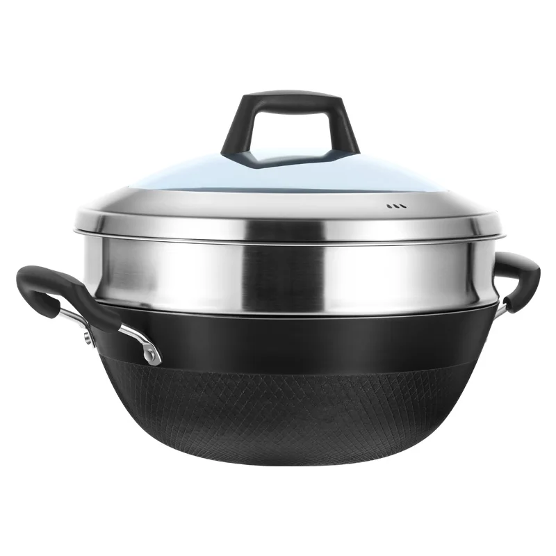 Flat bottom frying pan Stainle - Wok Electric Flat 评论和价格