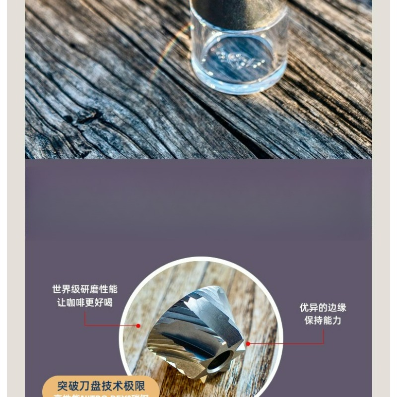 Commander C40 Manual Coffee Gr - Coffee Grinder Burr 评论和价格